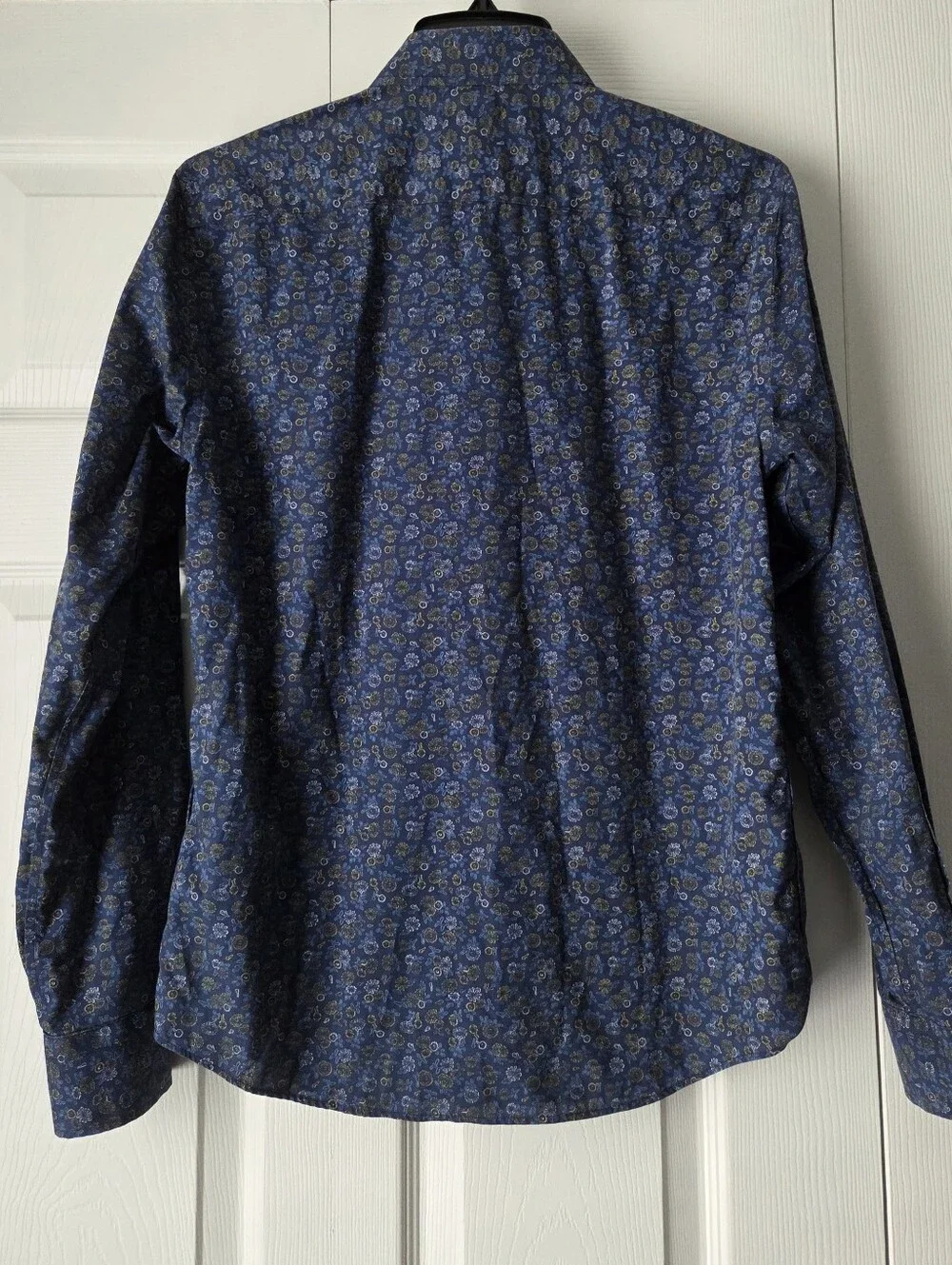 Banana Republic Men's Untucked Slim Fit Button-Down Shirt Size S